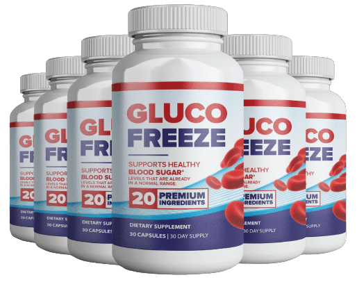 GlucoFreeze 6 bottles